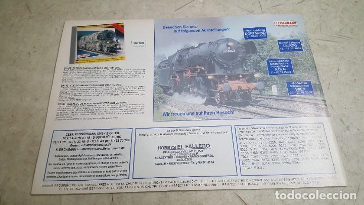 Trenes escala: CAT&Aacute;LOGOS DE TRENES FLEISCHMANN 2002 - Foto 2