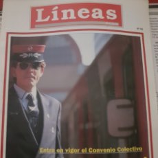 Trenes Escala: RENFE. REVISTA LÍNEAS DEL TREN N°65 JUNIO 1993. Lote 251513810