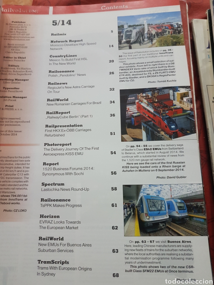 Trenes escala: Ferrocarril. Revista Railvolution octubre 2014 - Foto 2