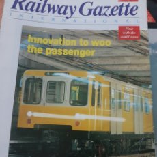 Trenes Escala: FERROCARRIL. REVISTA RAILWAY GAZETTE, MAYO 1992. Lote 251565615