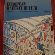 Trenes Escala: FERROCARRIL. REVISTA EUROPEAN RAILWAY REVIEW, SEPTIEMBRE 1998