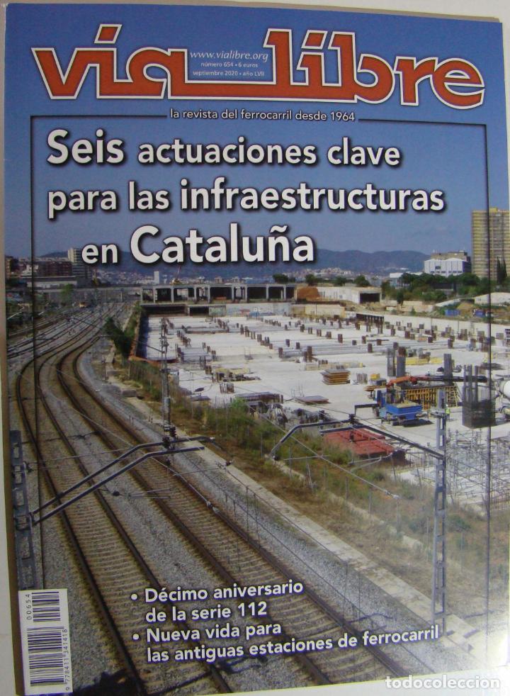 Trenes escala: REVISTA VIA LIBRE NUMERO 654 - Foto 1