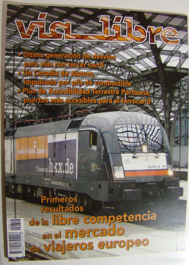 Trenes escala: REVISTA VIA LIBRE NUMERO 617 - Foto 1