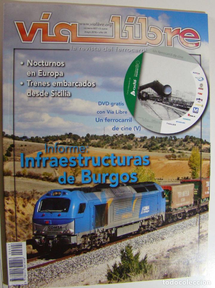 Trenes escala: REVISTA VIA LIBRE NUMERO 607 - Foto 1