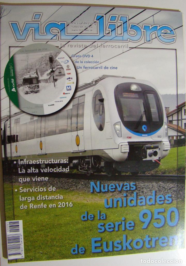 Trenes escala: REVISTA VIA LIBRE NUMERO 605 - Foto 1