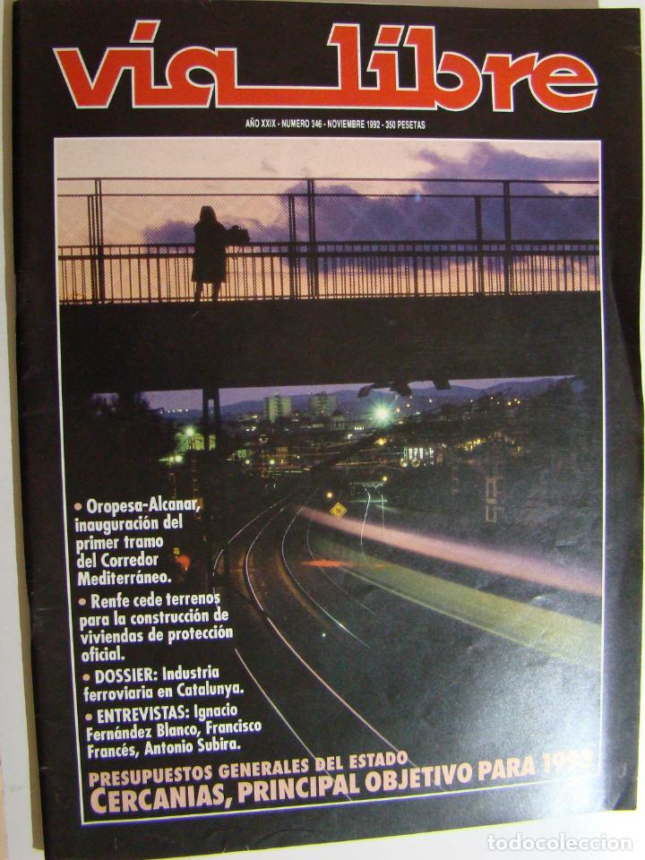 Trenes escala: REVISTA VIA LIBRE NUMERO 346 - Foto 1