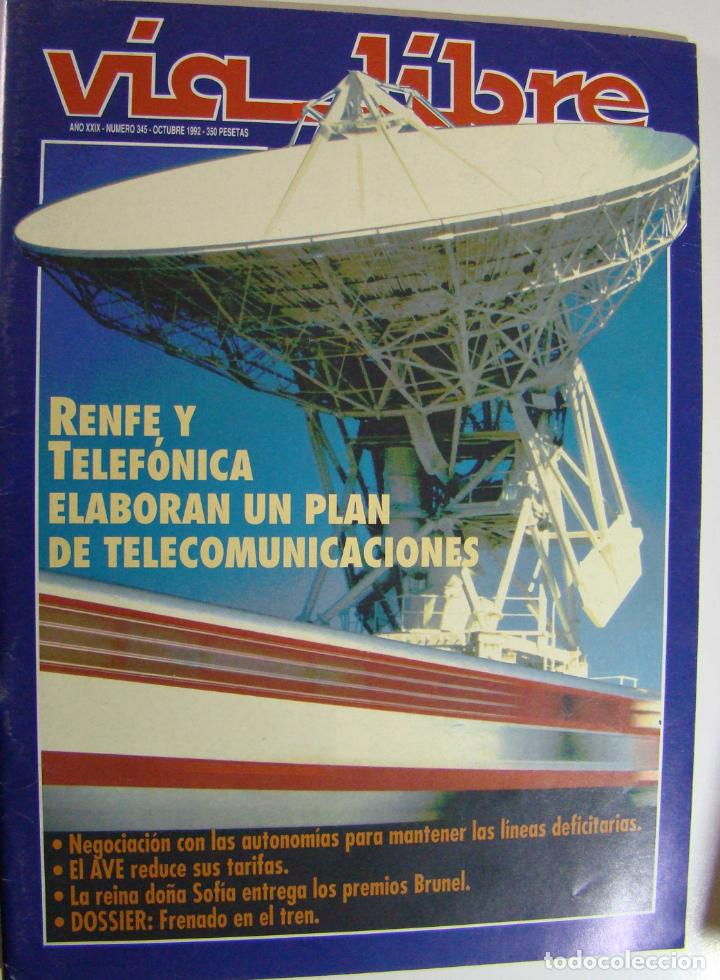 Trenes escala: REVISTA VIA LIBRE NUMERO 345 - Foto 1