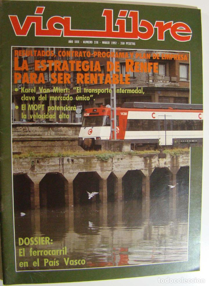 Trenes escala: REVISTA VIA LIBRE NUMERO 338 - Foto 1