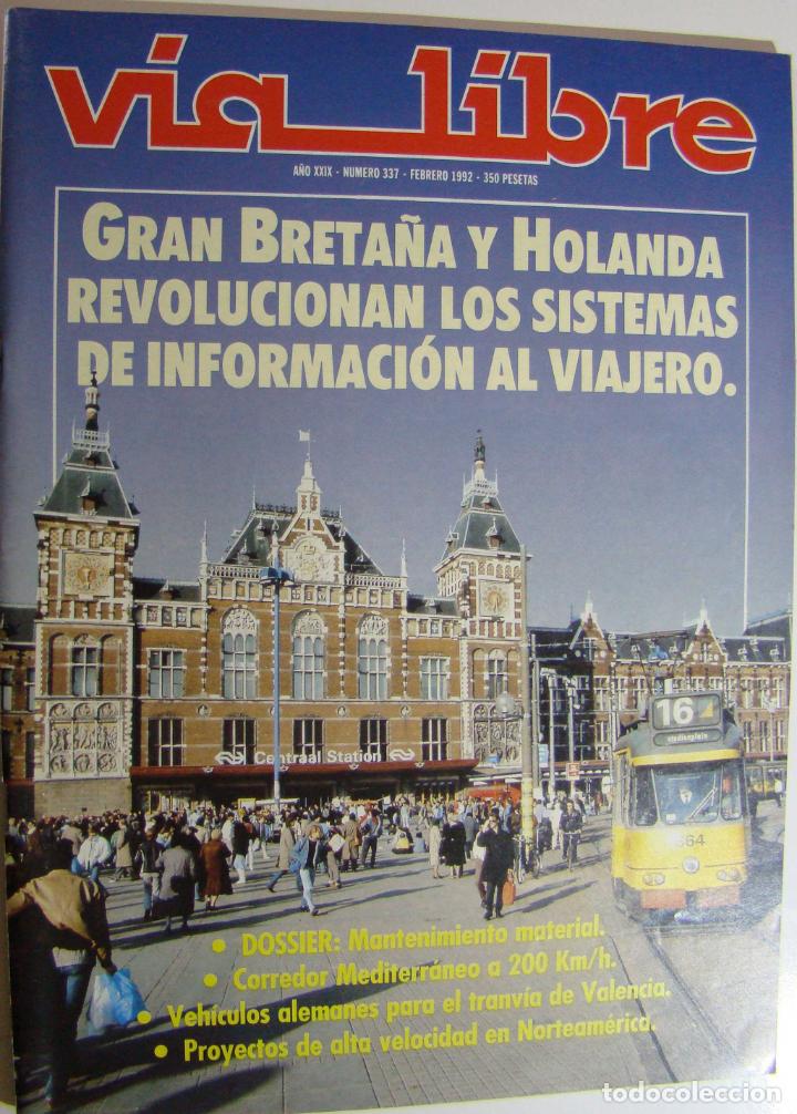 Trenes escala: REVISTA VIA LIBRE NUMERO 337 - Foto 1