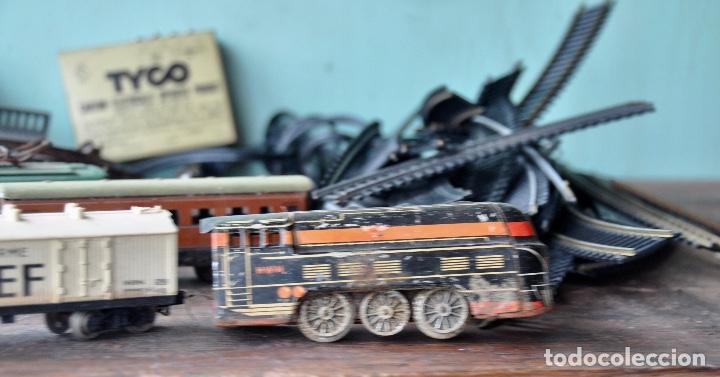 Trenes escala: Lote de trenes con vias - Foto 5