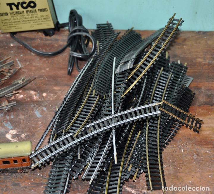 Trenes escala: Lote de trenes con vias - Foto 9