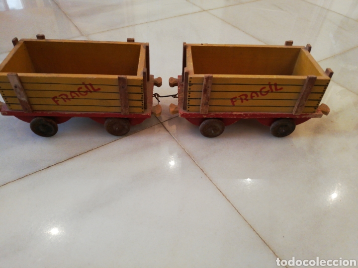 Trenes escala: TREN DE MADERA &rdquo;FR&Aacute;GIL&rdquo; - Foto 4