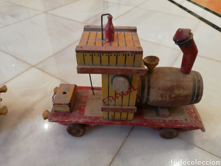 Trenes escala: TREN DE MADERA &rdquo;FR&Aacute;GIL&rdquo; - Foto 5