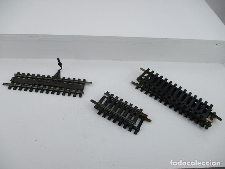 Trenes escala: PACK DE RESTOS DE V&Iacute;AS HO R BH - Foto 1
