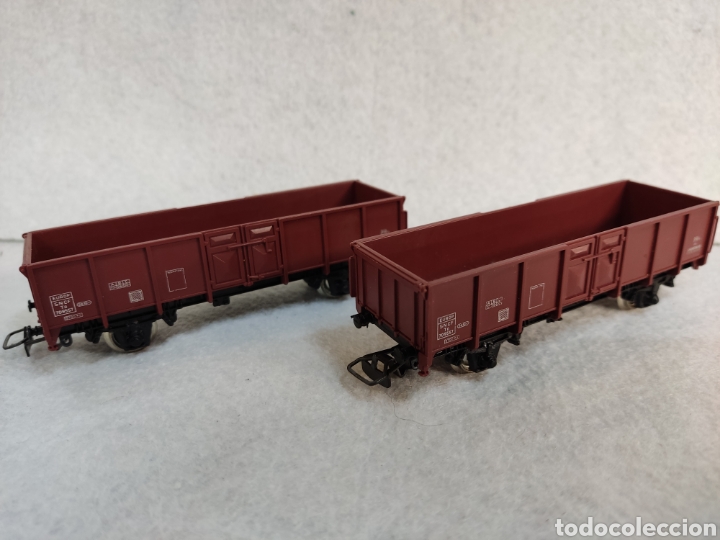 Trenes escala: Lote de 2 vagones Jouef, h0 - Foto 1