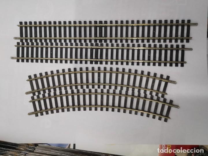 Trenes escala: 2 vias curva horby y 2 rectas - Foto 1