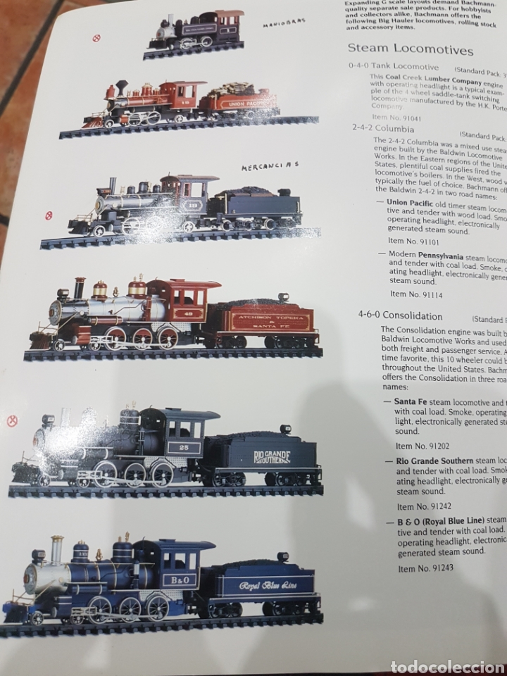 Trenes escala: Cat&aacute;logo Bachmann a&ntilde;o 1990 - Foto 5