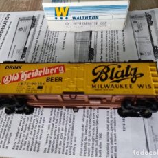 Trenes Escala: VAGON H0 WALTHERS 932-2471 / 1985 - CERVEZA BLATZ OLD HEIDELBERG - MILWAUKEE WISCONSIN USA AMERICANO