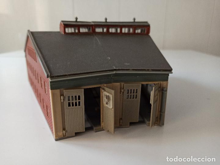 Trenes escala: Maqueta cochera trenes - Foto 2
