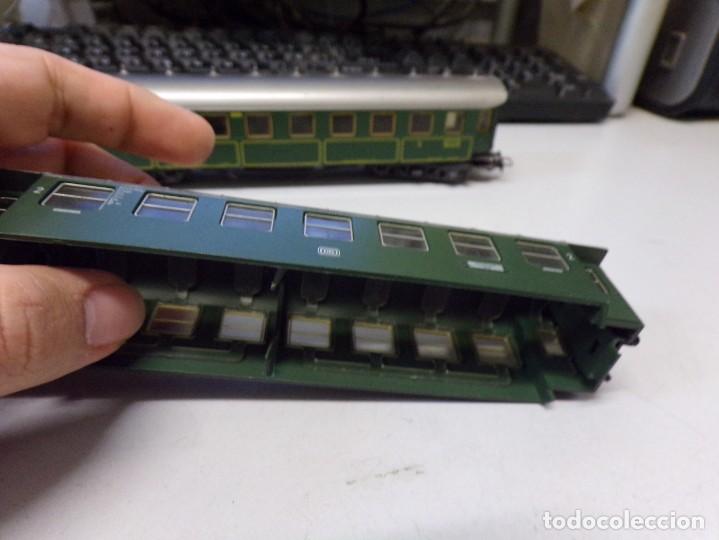 Trenes escala: ESTAMOS LIQUIDANDO. lote de vagones tren marklin REF 153 - Foto 4