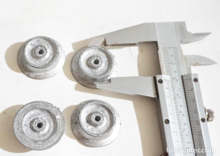 Trenes escala: 4 ruedas vagon 2 cm - Foto 1