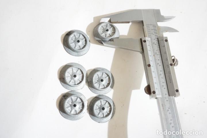 Trenes escala: 6 ruedas vagon 17 mm - Foto 1