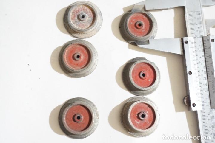 Trenes escala: 6 ruedas vagon 23mm - Foto 1