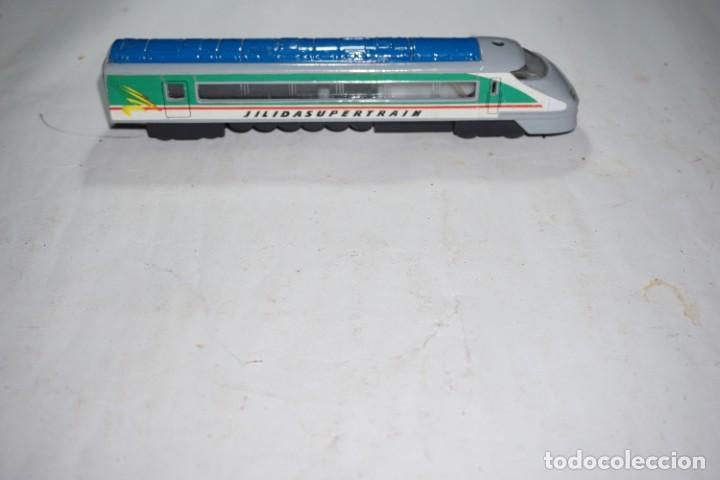 Trenes escala: mechero tren jilida supertrain azul - Foto 1