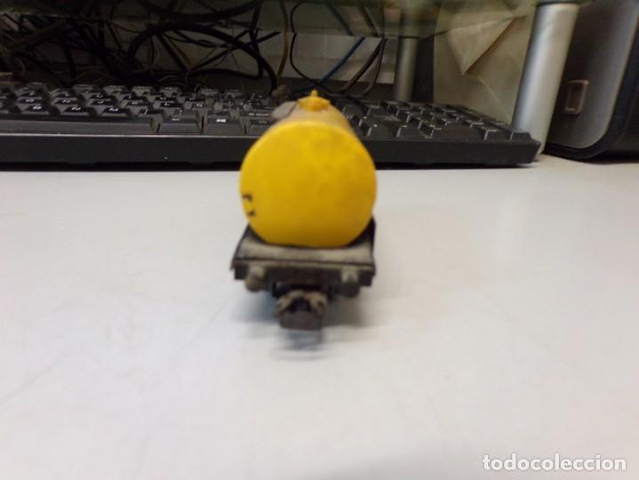 Trenes escala: ESTAMOS LIQUIDANDO. TREN VAGON ANTIGUO CISTERNA SHELL REF 156 - Foto 2