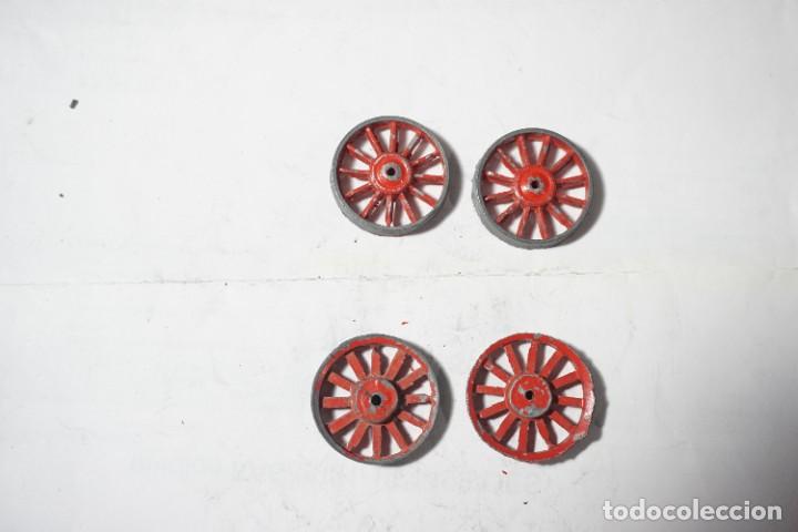 Trenes escala: 4 RUEDAS LISAS TODO RADIOS 27MM - Foto 1