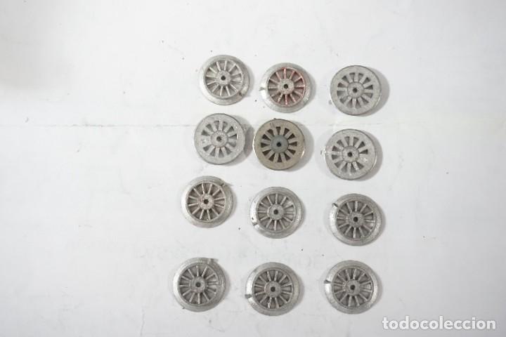 Trenes escala: 12 RUEDAS 14MM TODO RADIOS - Foto 1