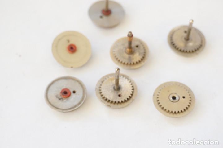 Trenes escala: 7 ruedas 4 con engranaje 3 sin egranaje 18mm - Foto 1