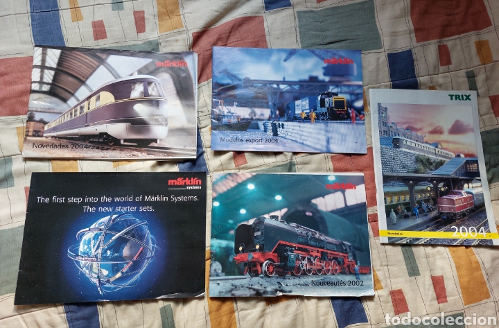 Trenes escala: Varios catalogos trenes marklin y trix - Foto 1