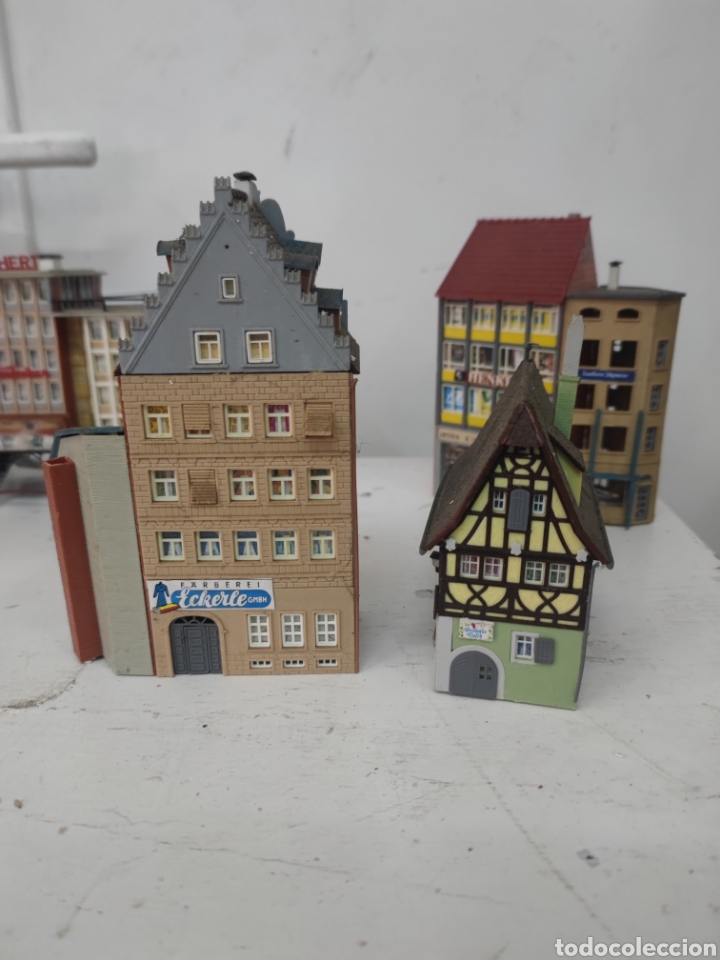 Trenes escala: Lote edificios maqueta tren - Foto 5
