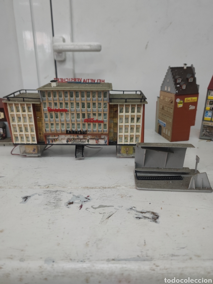 Trenes escala: Lote edificios maqueta tren - Foto 7