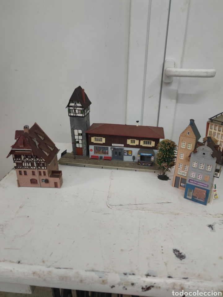 Trenes escala: Lote edificios maqueta tren - Foto 8