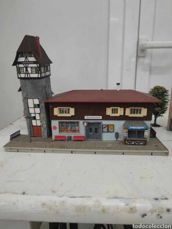 Trenes escala: Lote edificios maqueta tren - Foto 9