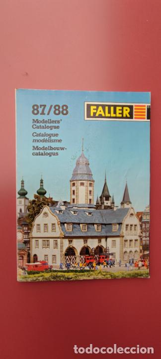 Trenes escala: CATALOGO FALLER 87/88 - Foto 1