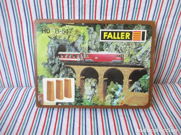 Trenes escala: FALLER PILARES PUENTE HO REF B-547 - Foto 1