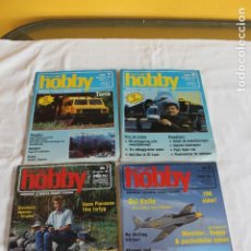 Trenes Escala: LOTE REVISTAS HOBBY Nº 10 1984 1987 EN SUECO
