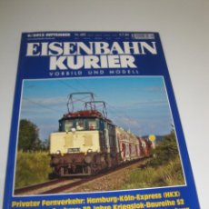 Trenes Escala: REVISTA: EISENBAHN KURIER 9/2012 SEPTIEMBRE. Nº 480. EN IDIOMA ALEMÁN.