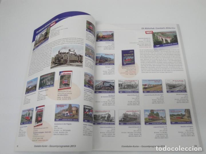 Trenes escala: Gesamtprogramm 2013. Eisenbahn Kurier. En idioma Alem&aacute;n. Programa general 2013. - Foto 2