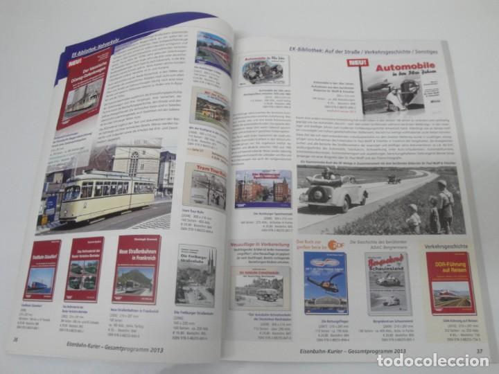 Trenes escala: Gesamtprogramm 2013. Eisenbahn Kurier. En idioma Alem&aacute;n. Programa general 2013. - Foto 3
