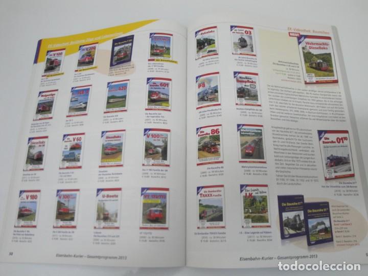 Trenes escala: Gesamtprogramm 2013. Eisenbahn Kurier. En idioma Alem&aacute;n. Programa general 2013. - Foto 4