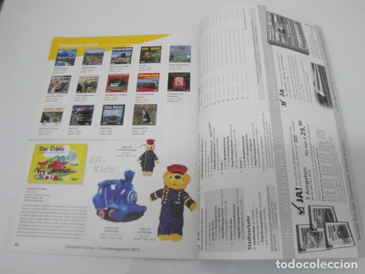 Trenes escala: Gesamtprogramm 2013. Eisenbahn Kurier. En idioma Alem&aacute;n. Programa general 2013. - Foto 5