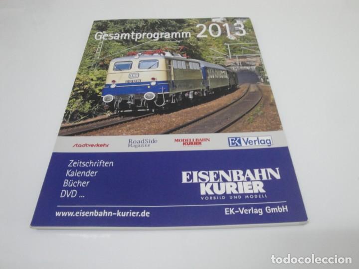 Trenes escala: Gesamtprogramm 2013. Eisenbahn Kurier. En idioma Alem&aacute;n. Programa general 2013. - Foto 8