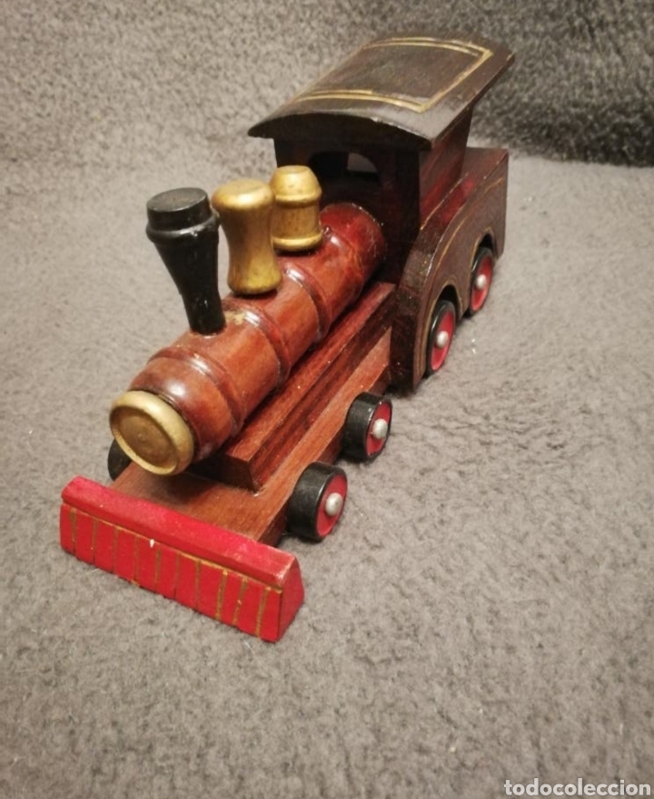 Trenes escala: Tren de madera antiguo - Foto 2