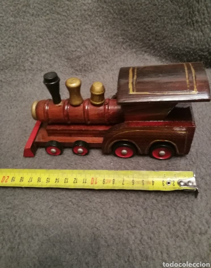 Trenes escala: Tren de madera antiguo - Foto 3