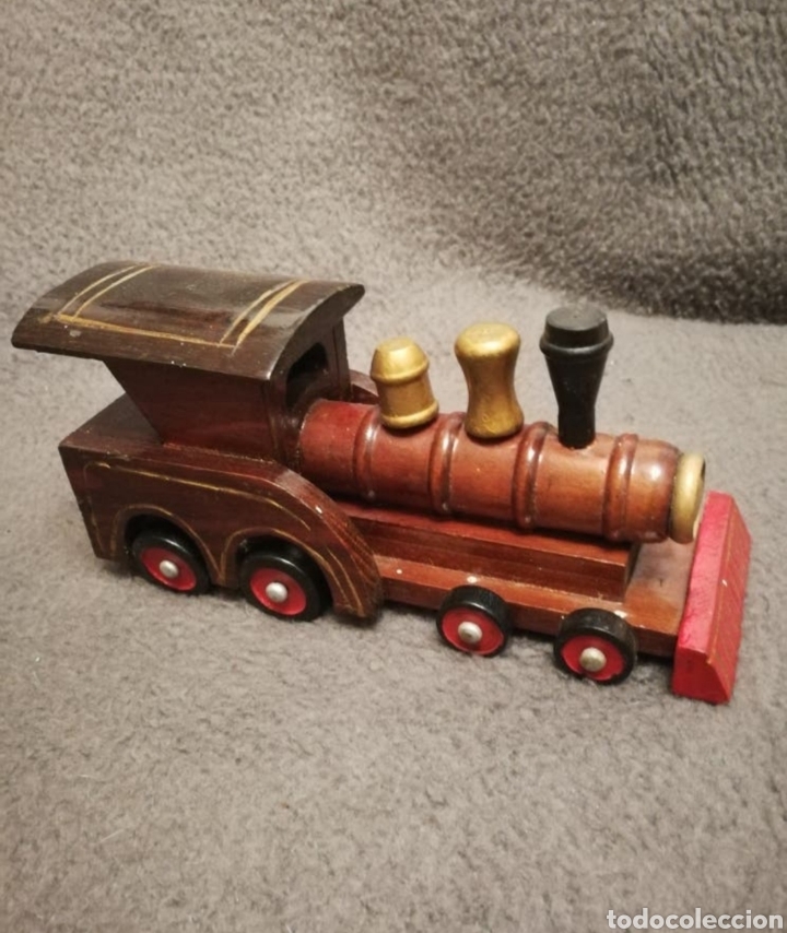 Trenes escala: Tren de madera antiguo - Foto 1