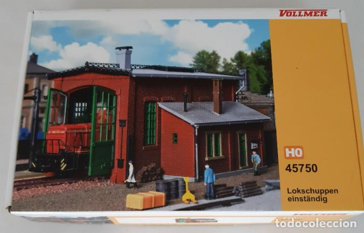 Trenes escala: Kit H0 Vollmer. Cochera - Foto 1